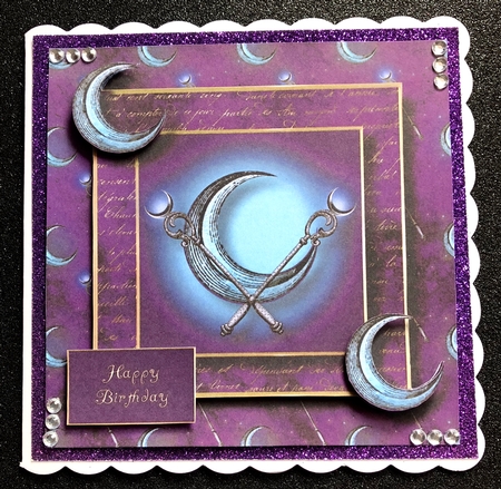 The Moon - Purple by Belinda Rub
