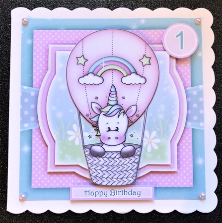 Balloon Unicorn Mini Kit With Ages 1 to 8 Years by Belinda Rub