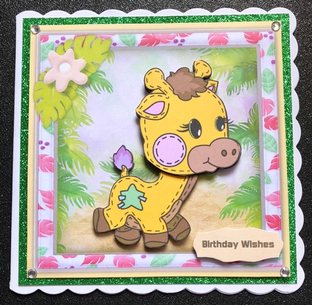 Little Patchwork Girrafe by Belinda Rub