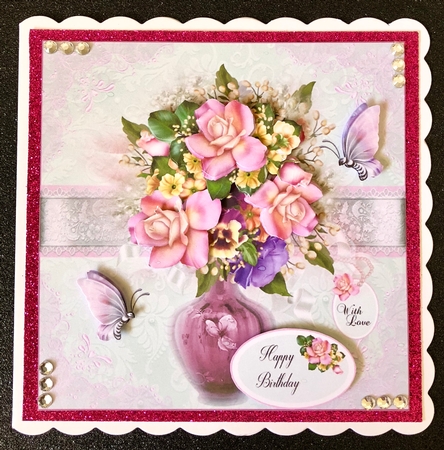 Summer Bouquet & Vase Mini Kit by Belinda Rub