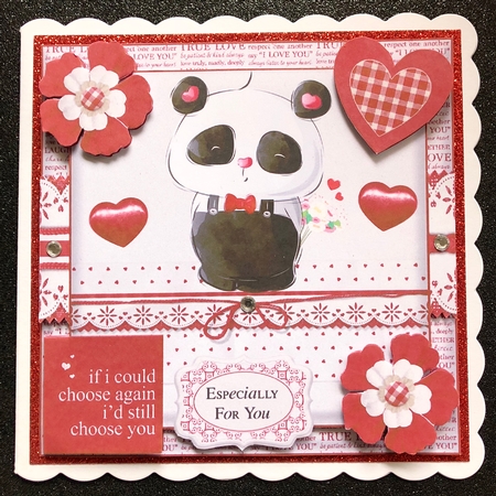 7 x 7 Mini Kit: Cute Panda by Belinda Rub