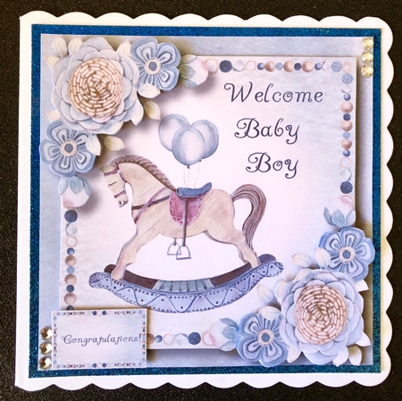 Welcome Baby Boy by Belinda Rub