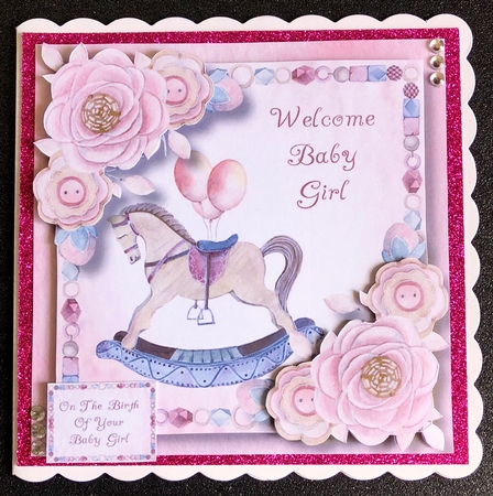 Welcome Baby Girl by Belinda Rub
