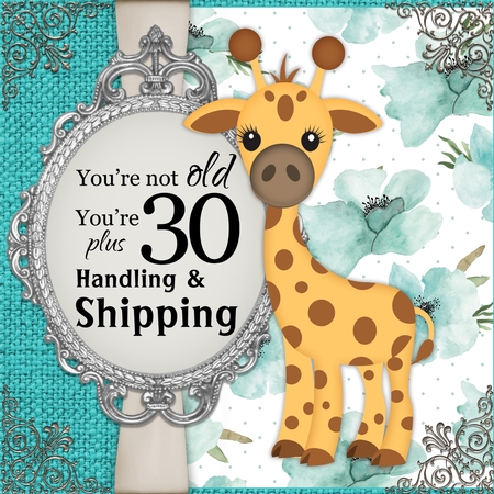Funny Age Word Art 2 by Belinda Rub