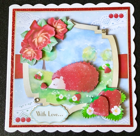 Strawberry Hedgehog by Belinda Rub