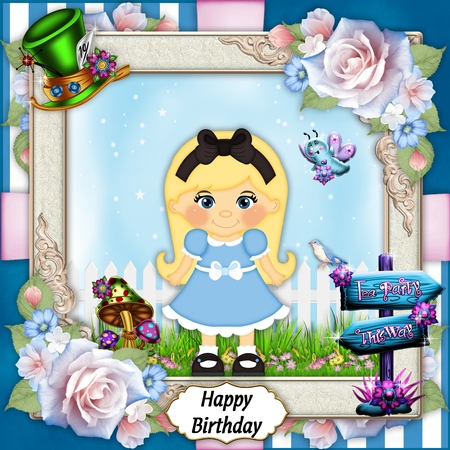 Alice in Wonderland  by Belinda Rub