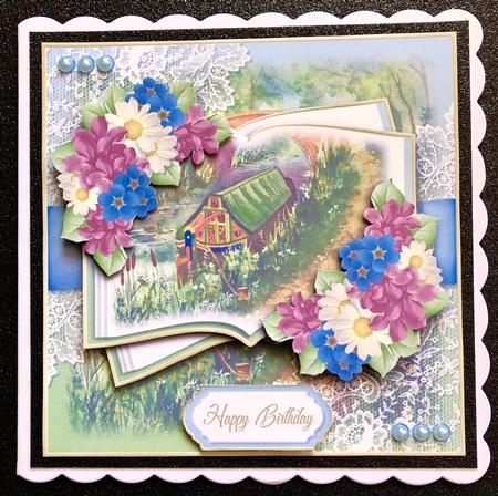 Down on the Canal Open Book by Belinda Rub