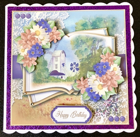 Windmill Meadow Open Book by Belinda Rub