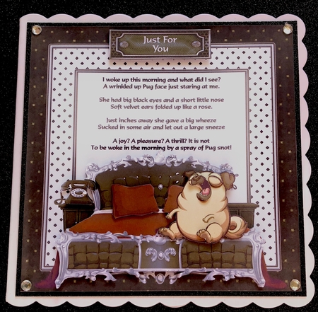 An Ode To A Pug by Belinda Rub