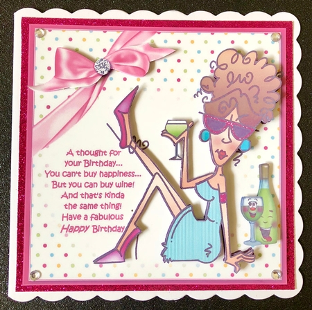 8x8 Rita happiness and wine mini kit by Belinda Rub