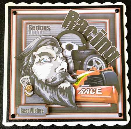 Serious About Racing 8x8 Mini Kit by Belinda Rub