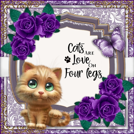 Glitter Backgrounds Romantic by Belinda Rub