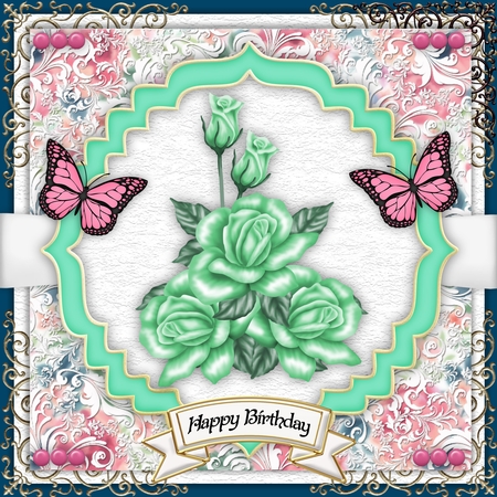 Summer Fancy Frame PNG by Belinda Rub