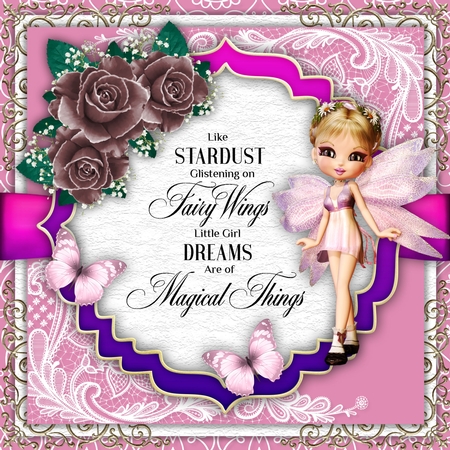 Sugar Plum Lace Corner 1 JPEG by Belinda Rub