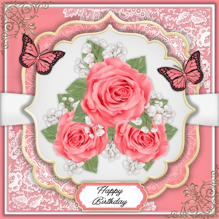 Sugar Plum Lace Corner 2 JPEG by Belinda Rub