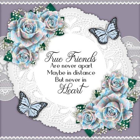 Forever Fern Mat and Doily 1 by Belinda Rub
