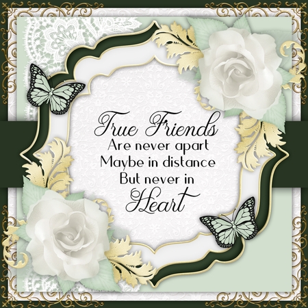Forever Fern Pearl Butterfly by Belinda Rub