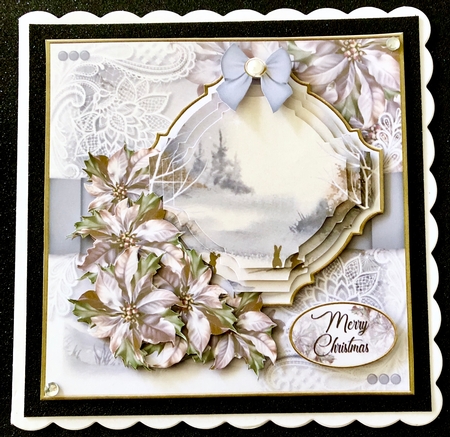 Christmas in July Rabbits 1 by Belinda Rub