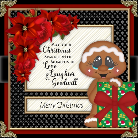 Snowflake Frames Set 2 (Holiday Color Palette) by Belinda Rub