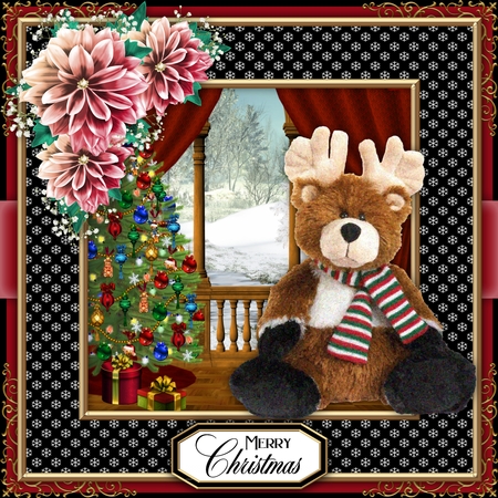 Snowflakes Frames Set 3 (Holiday Color Palette) by Belinda Rub
