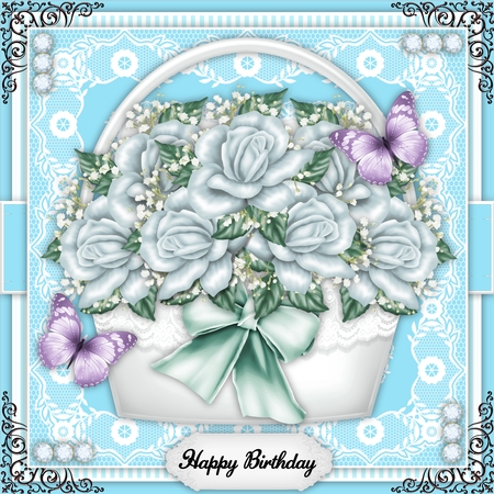 Lace Papers Set 2 (Tropical Colors Palette) by Belinda Rub