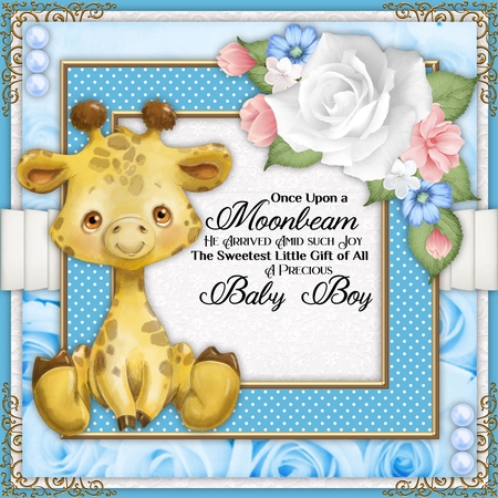 Frosty Frames Set 2 Polka Dots (Frosty Color Palette) by Belinda Rub