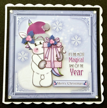 Magical Christmas Unicorn 2 Mini Kit by Belinda Rub