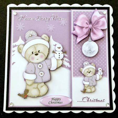 Beary Nice Christmas 4 Mini Kit by Belinda Rub