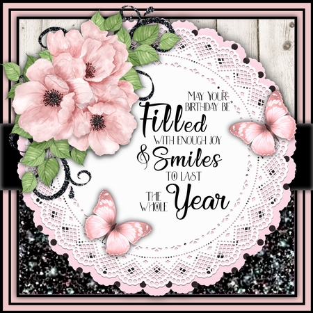 Pink Poppy Vignette by Belinda Rub