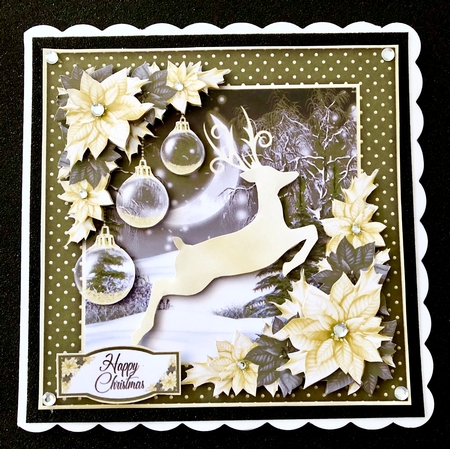 Black and Gold Silhouette 2 by Belinda Rub