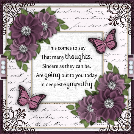 Wordart Sympathy Quotes by Belinda Rub