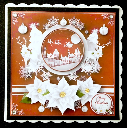 Festive Christmas Scene Mini Kit by Belinda Rub