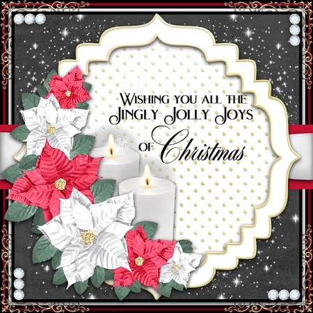 8x8 Sparkle Background Kit  by Belinda Rub