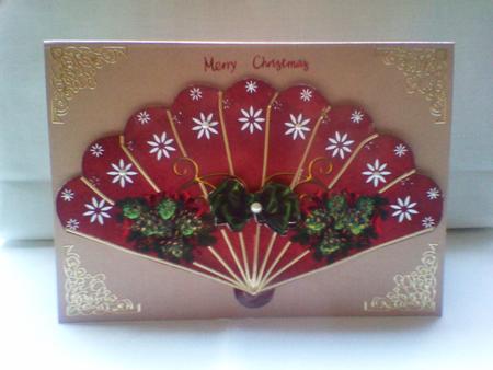 Christmas Fan by Belinda Wilson