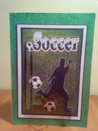 2 Up Cards Soccer by Belinda Wilson