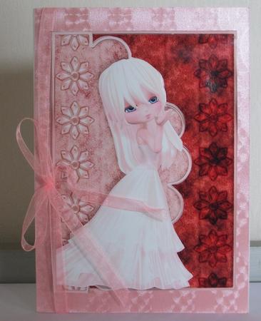 Kissy Kissy Pretty Cute Envelope Card Front 3 by Belinda Wilson