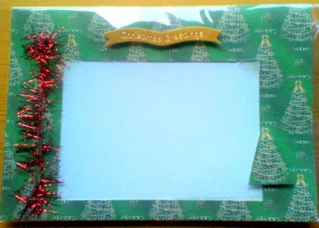 Christmas Tree Green Background by Belinda Wilson