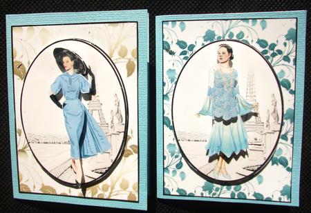 Duo Ladies in Blues by Belinda Wilson