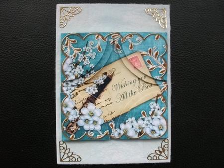Blue Blossom All the Best 8in Rounded Corner Stacker Kit by Belinda Wilson