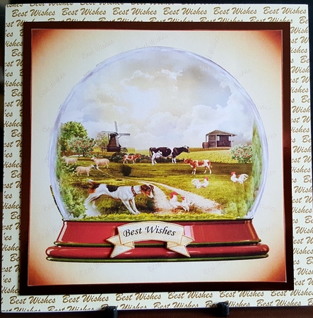 FARM GLOBE MULTI SENTIMENT by Benita Jenkinson
