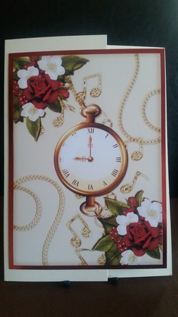 Christmas Roses A 4 by Benita Jenkinson