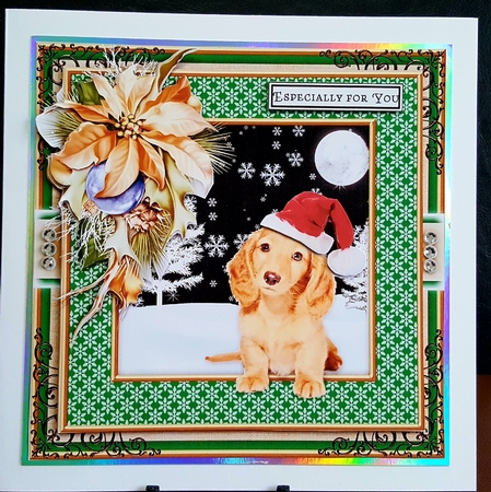 Doggy Christmas7 Mini Card Kit by Benita Jenkinson