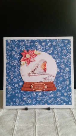 Winter Animals Snowglobe 6 by Benita Jenkinson