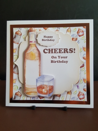 Birthday Cheers - Rum by Benita Jenkinson