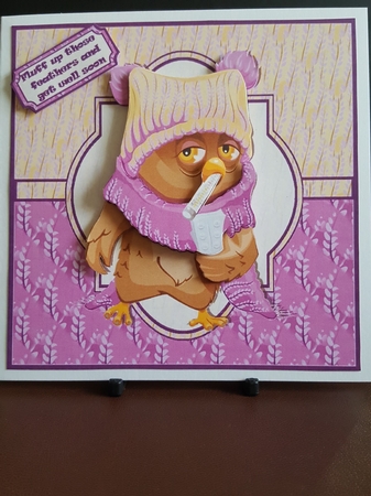 Fluff up those feathers by Benita Jenkinson