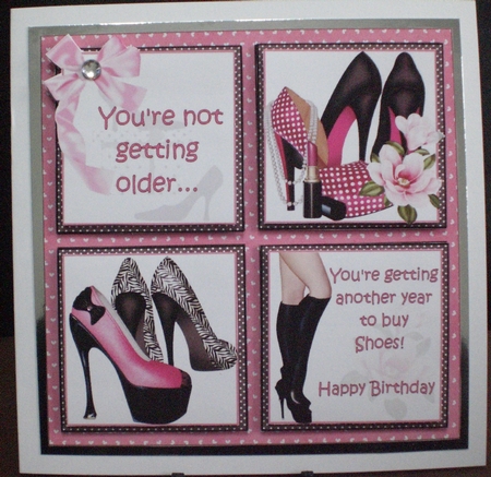 8x8 Another year to buy shoes mini kit by Benita Jenkinson