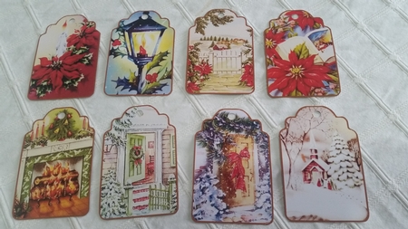 Christmas Gift Tags 7 by Benita Jenkinson