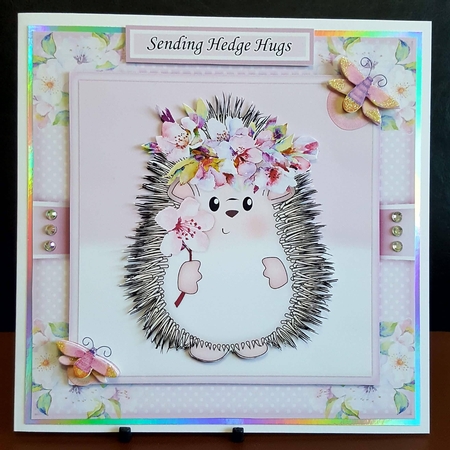 Sending Hedge Hugs Pink Mini Kit by Benita Jenkinson