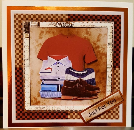 Male Quick  Card 7x7  Mens fashion by Benita Jenkinson