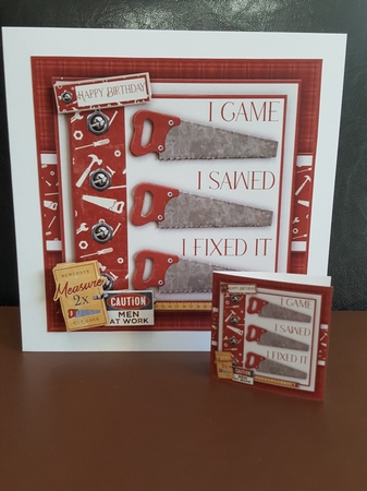 I Came I Sawed Mini Kit by Benita Jenkinson